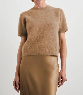 Briar Knit Top In Camel