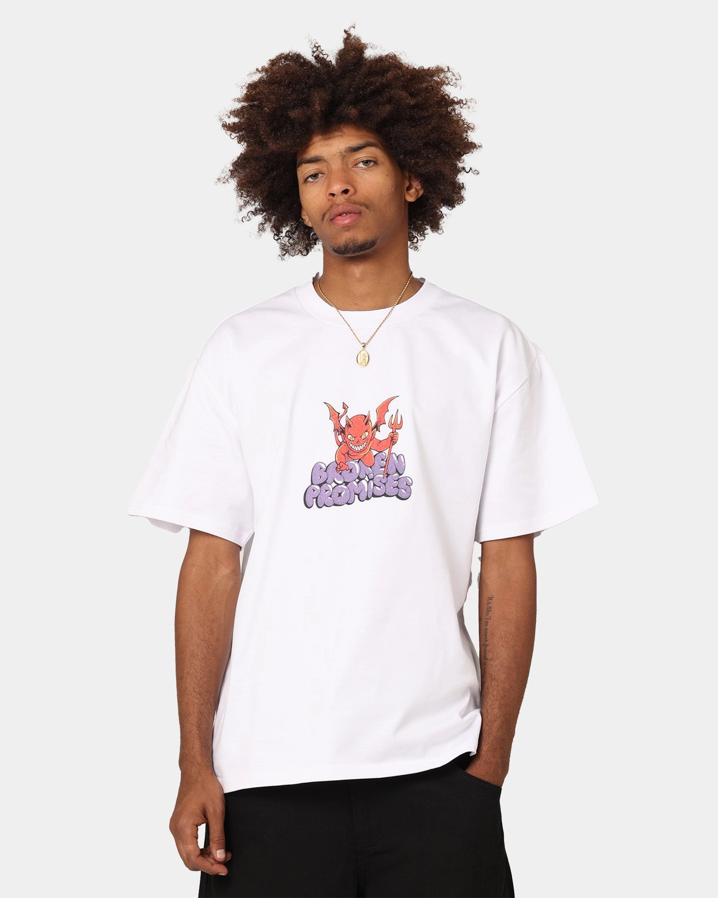 Broken Promises Gluttony T-Shirt White