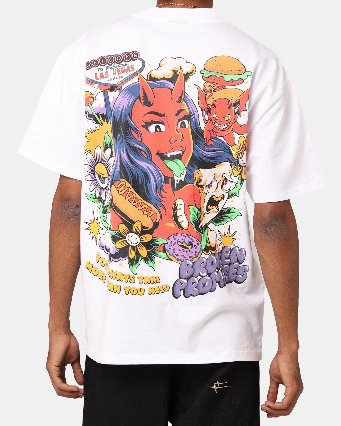 Broken Promises Gluttony T-Shirt White