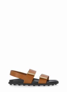 Brown Leather Sandals