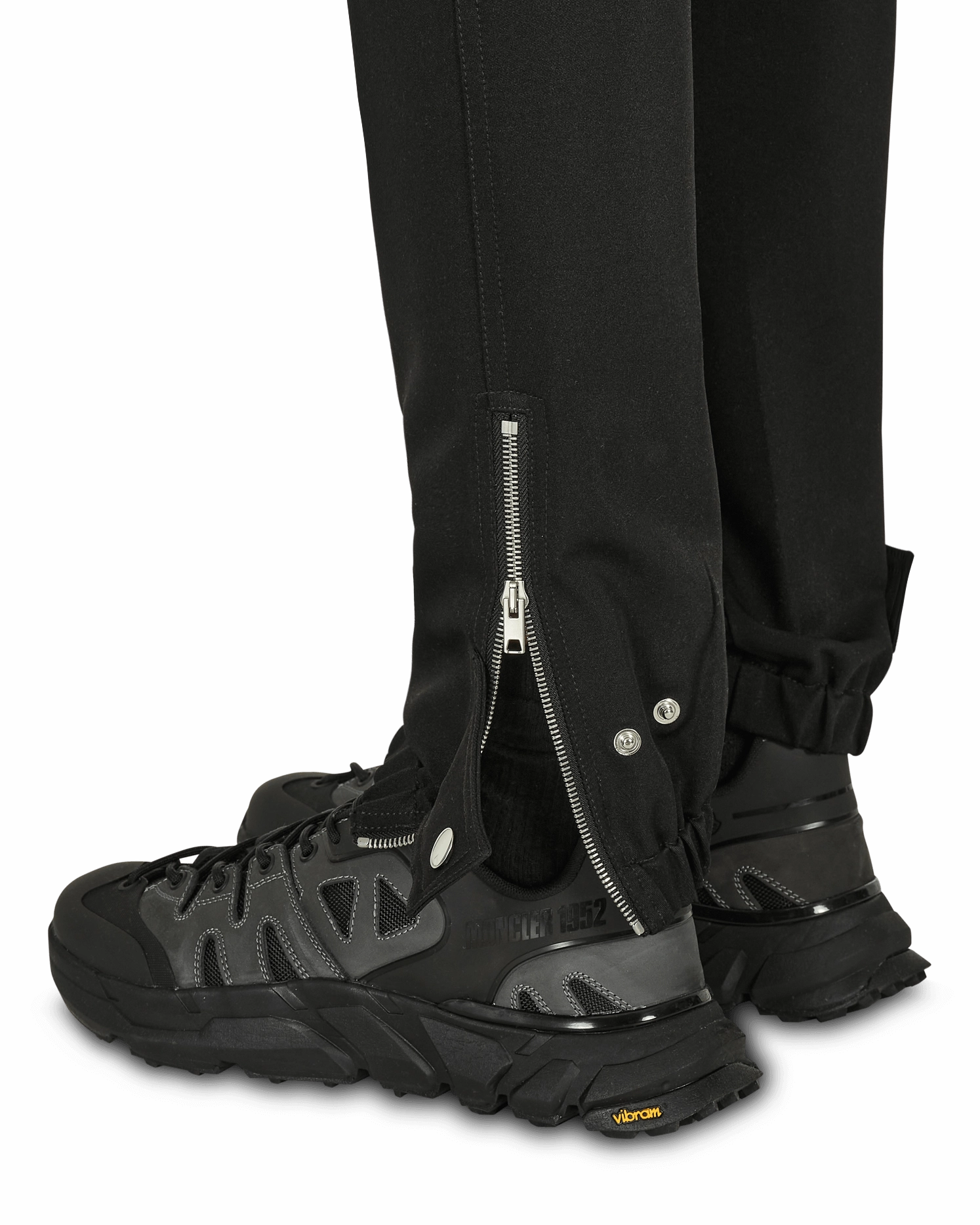 Buckle Track Pants Black