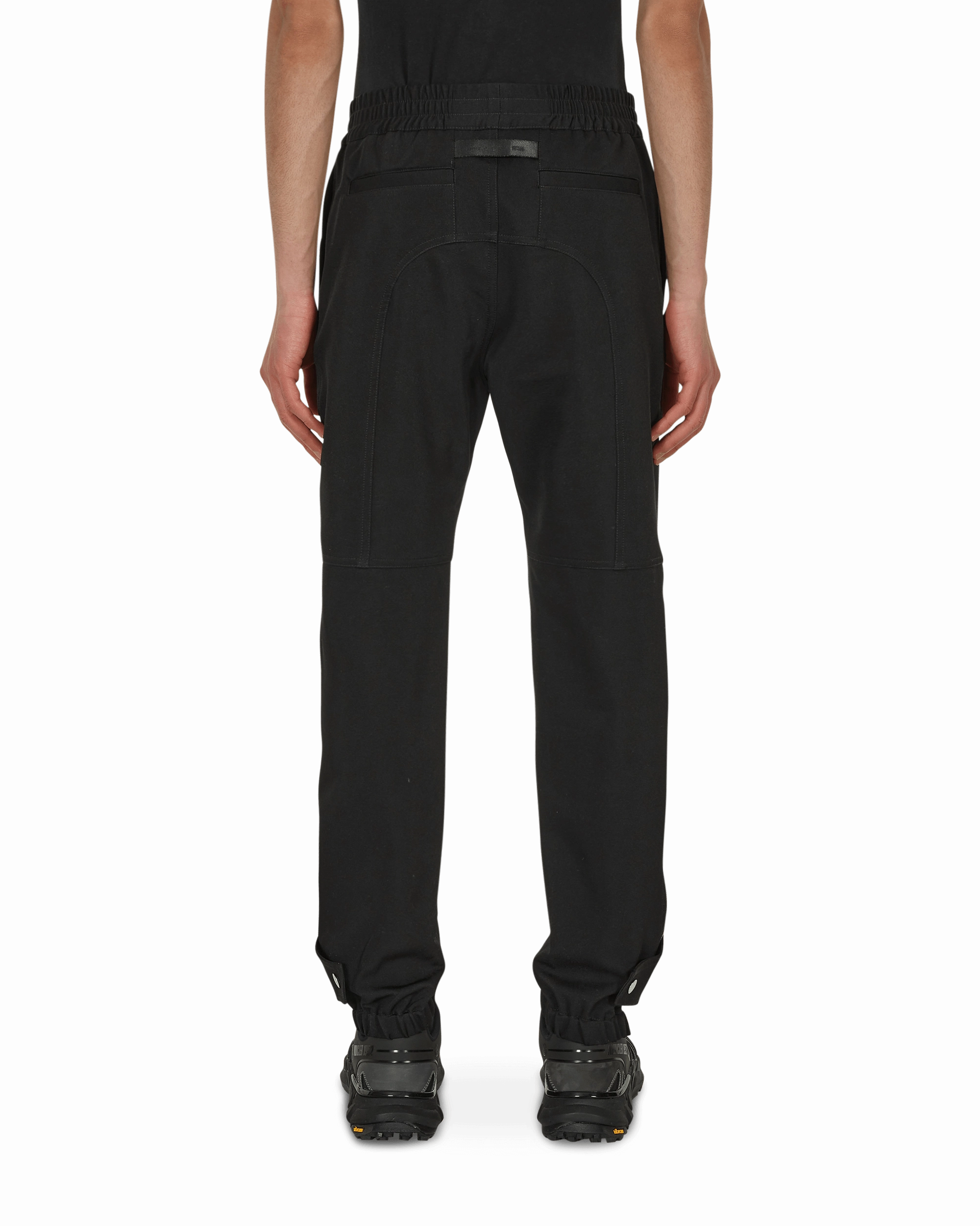 Buckle Track Pants Black