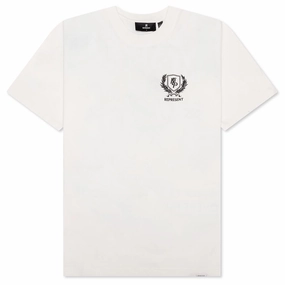 Crest T-Shirt - Flat White