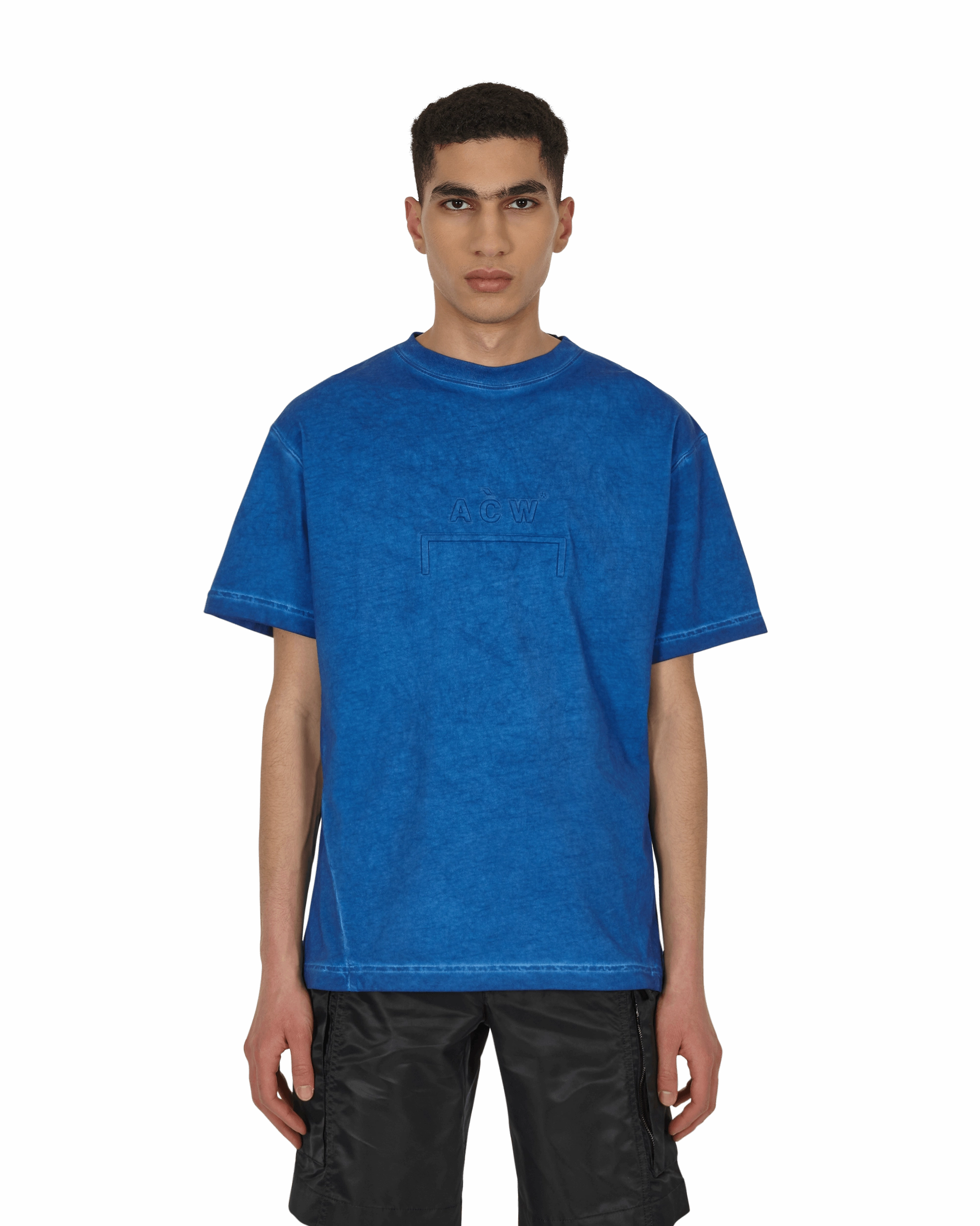 Dissolve Dye T-Shirt Blue