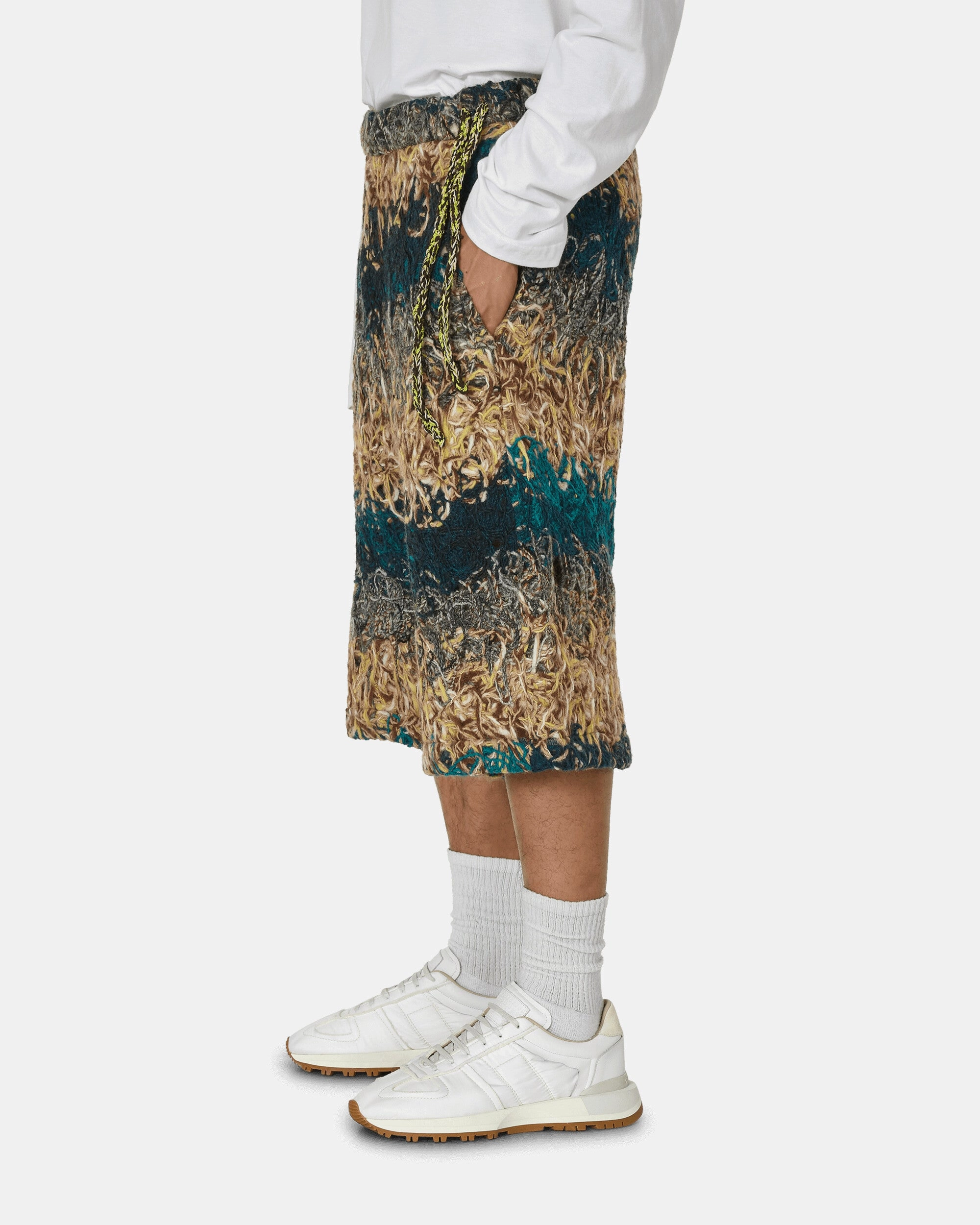 Doomboh Crop-Pants Blue / Sand