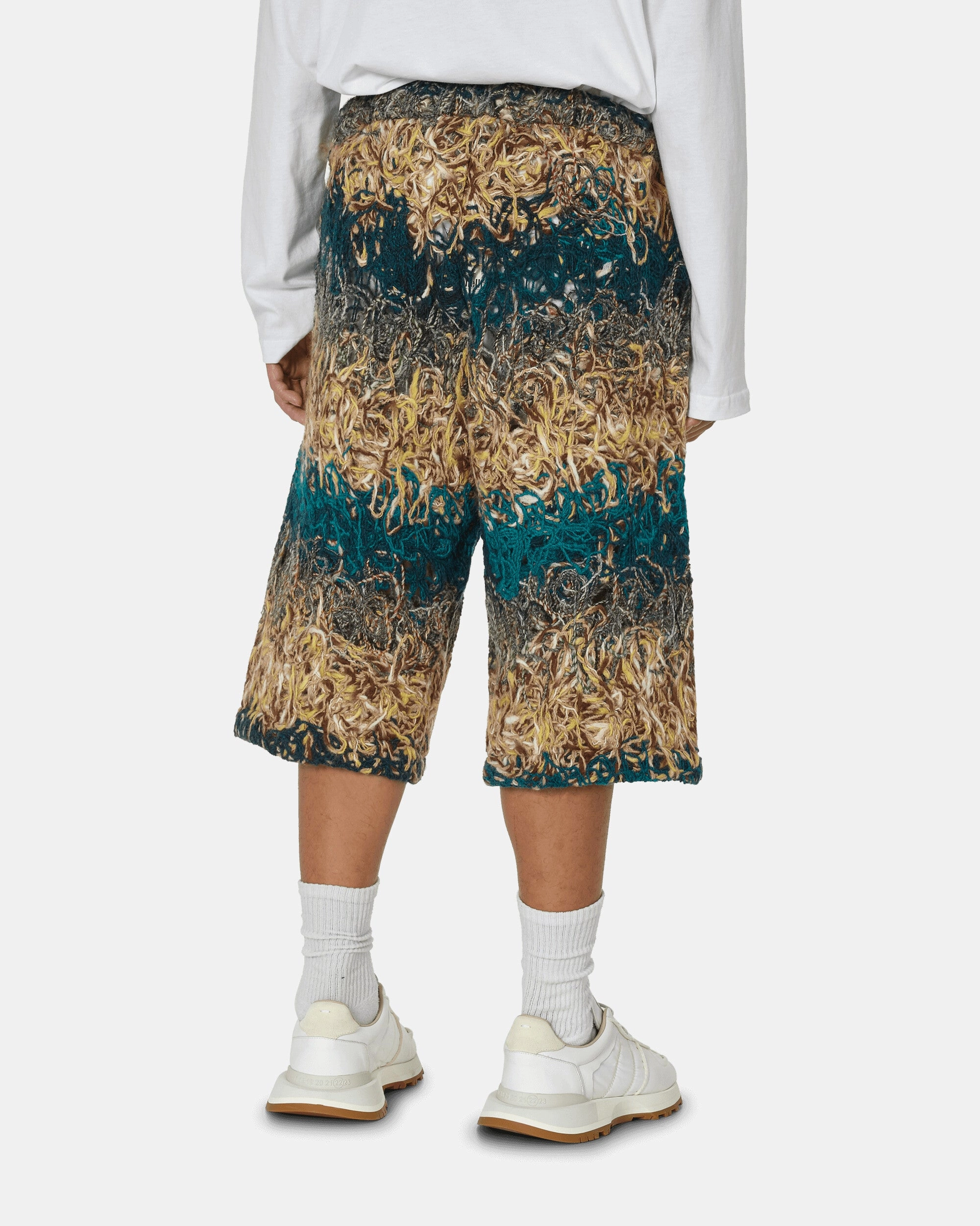 Doomboh Crop-Pants Blue / Sand