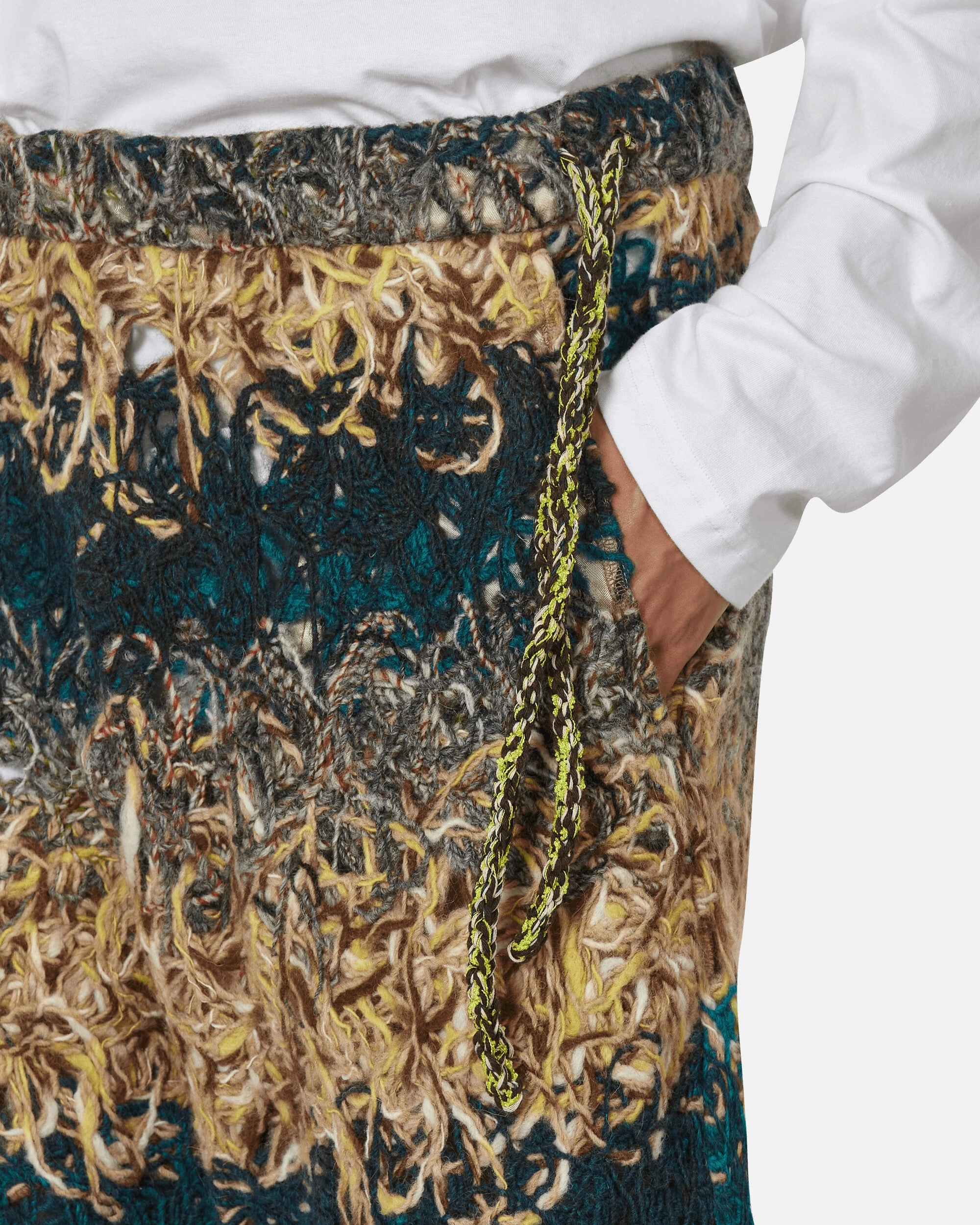 Doomboh Crop-Pants Blue / Sand