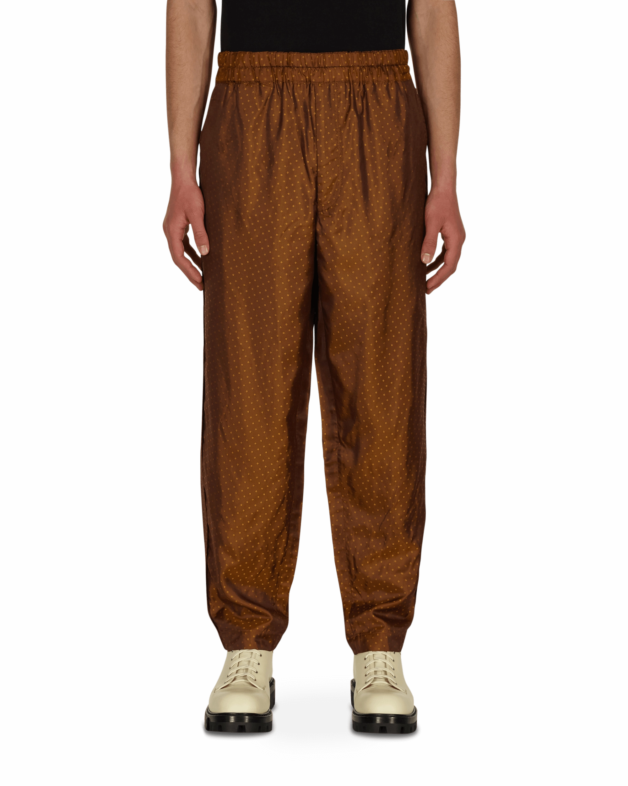 Dot Trousers Beige