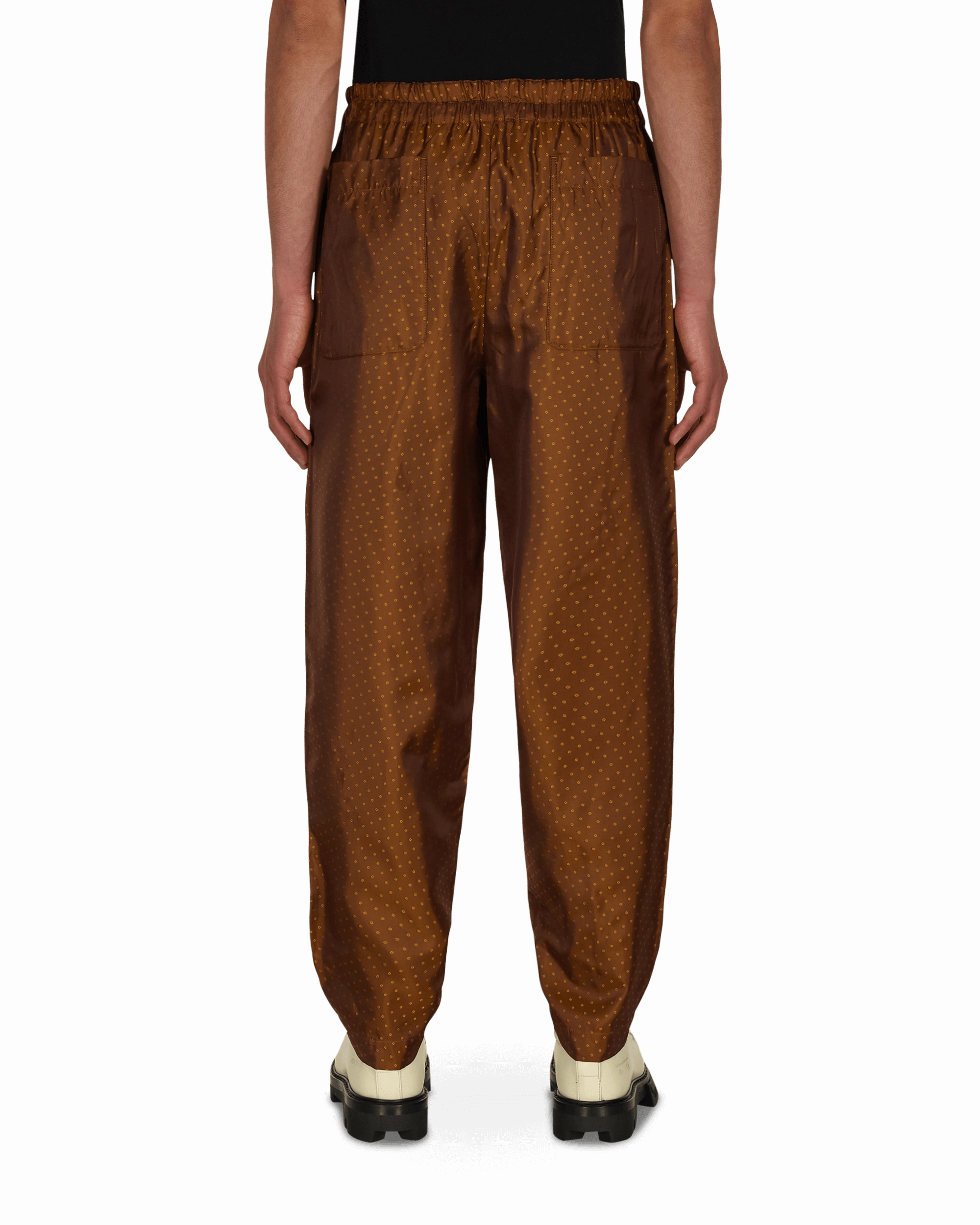 Dot Trousers Beige