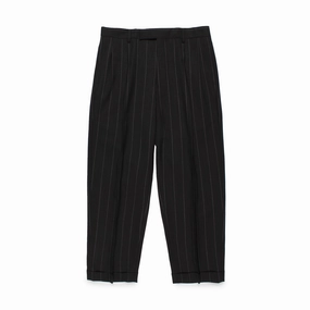 Double Pleated Pants 'Black'