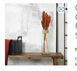 DRIED PLANT CORN MAZE NATURAL FOLIAGE WITH LONG STEMS, 3" X 1" X 30"