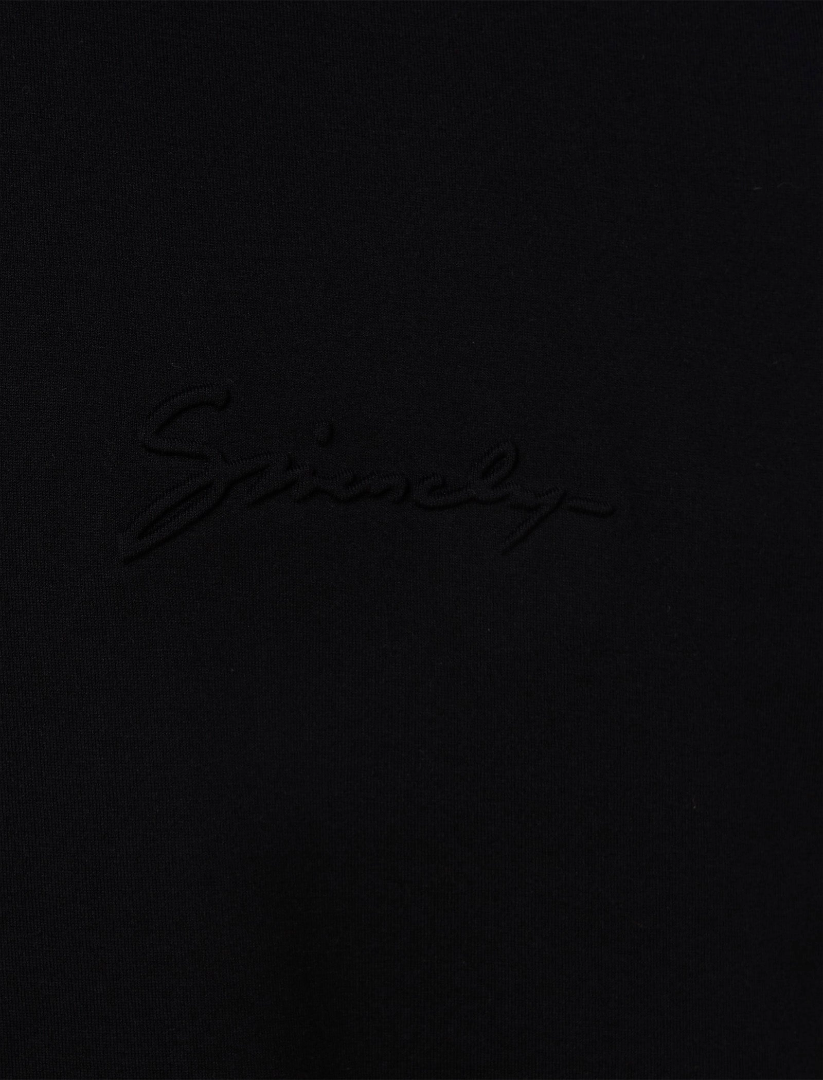 EMBROIDERED LOGO T-SHIRT