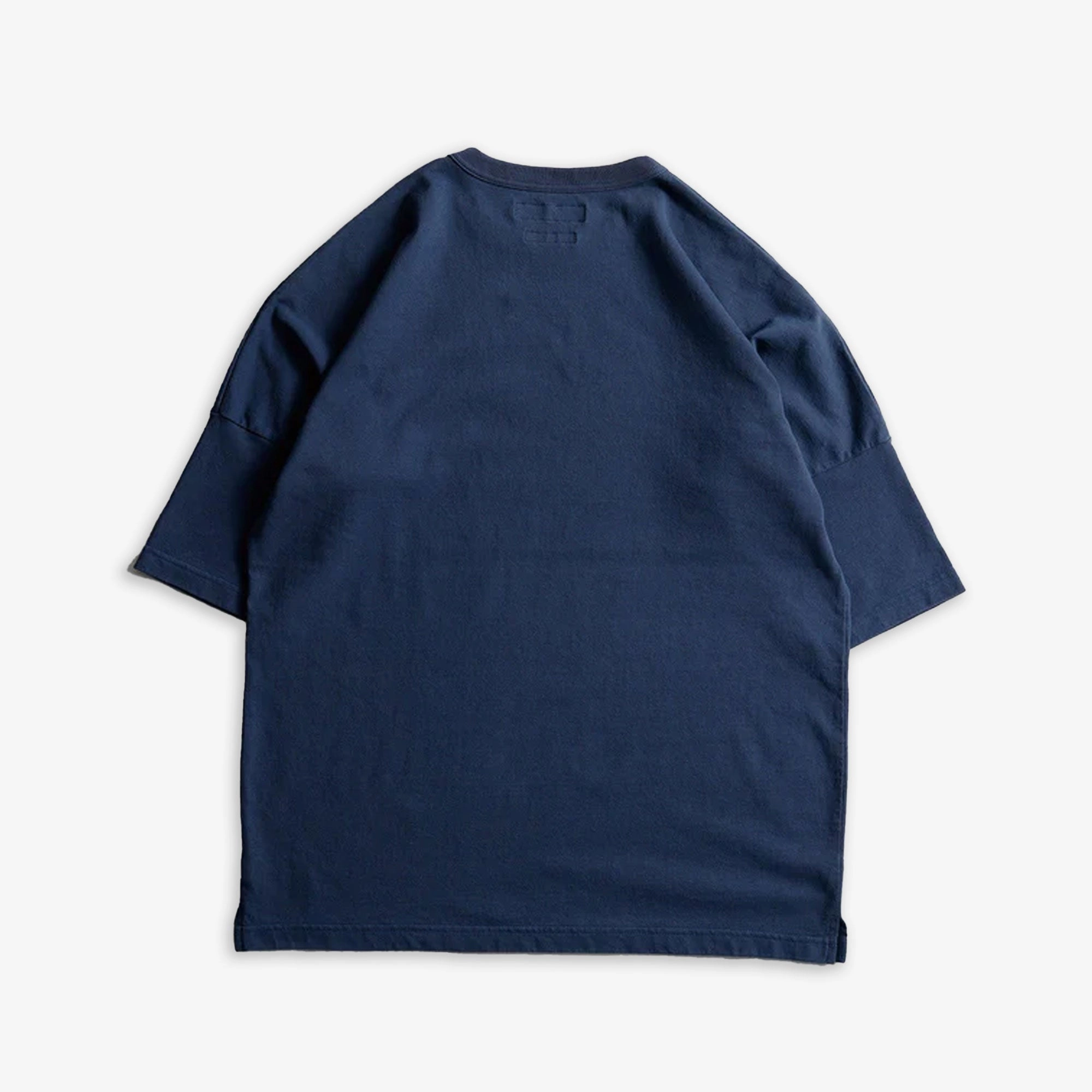 FDMTL | LOGO WIDE TEE  { NAVY