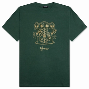 Feature x Wynn Carousel Tee - Dark Green