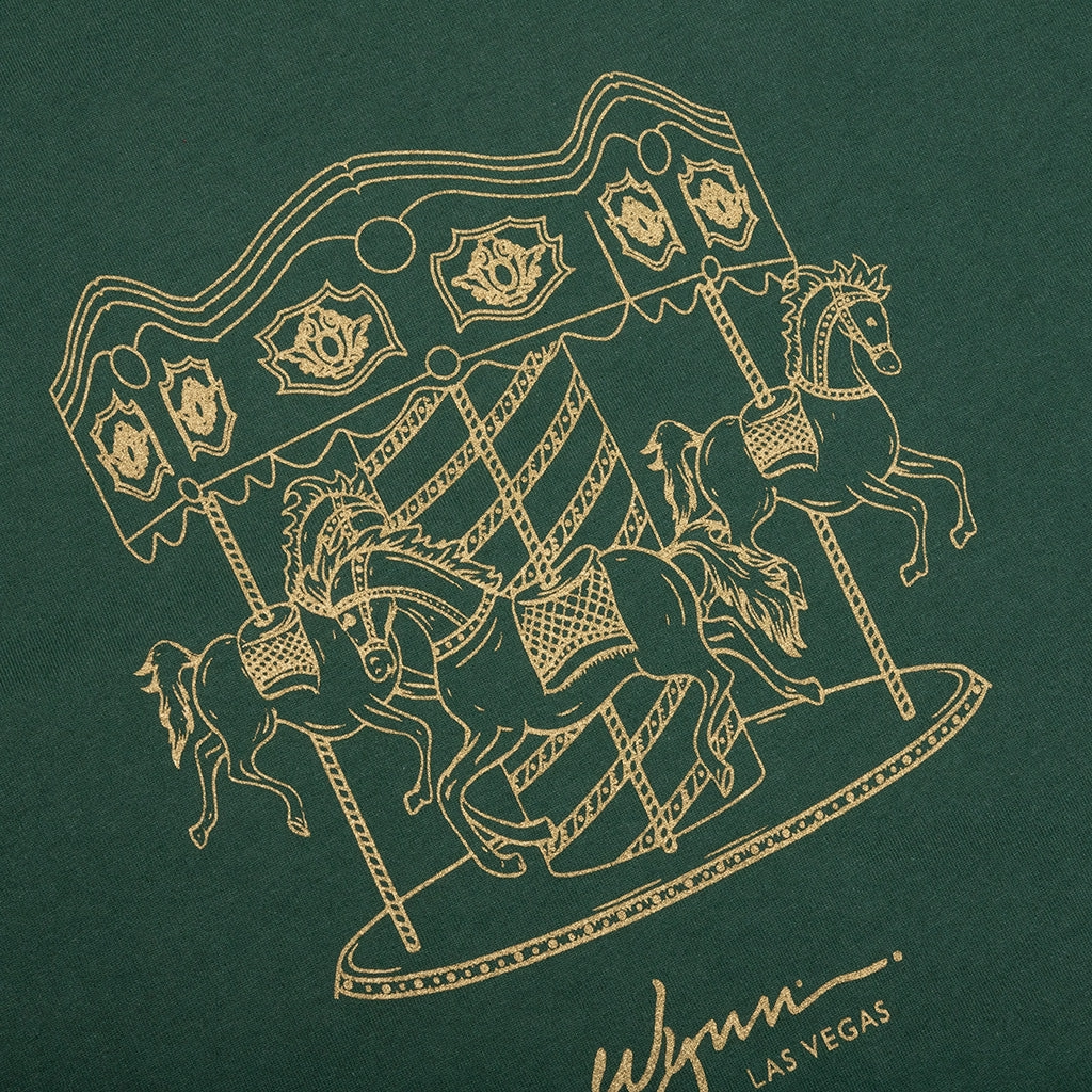 Feature x Wynn Carousel Tee - Dark Green
