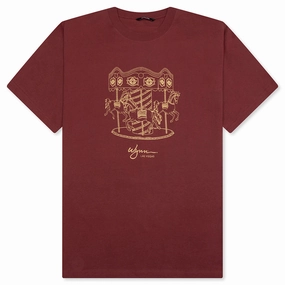 Feature x Wynn Carousel Tee - Oxblood
