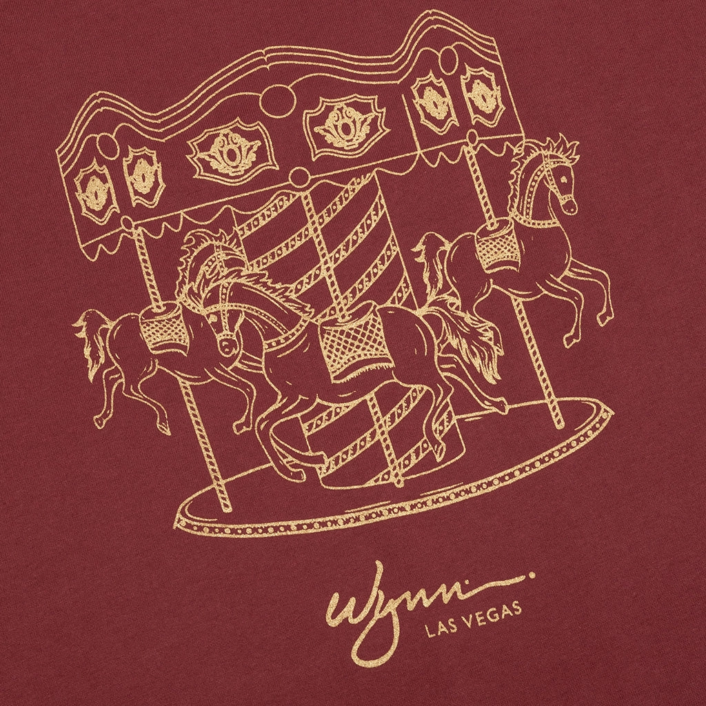 Feature x Wynn Carousel Tee - Oxblood