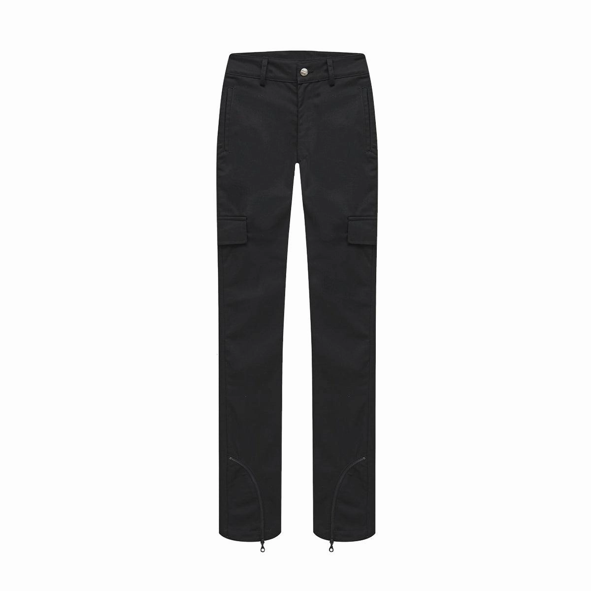 Front Zip Cargo Pants