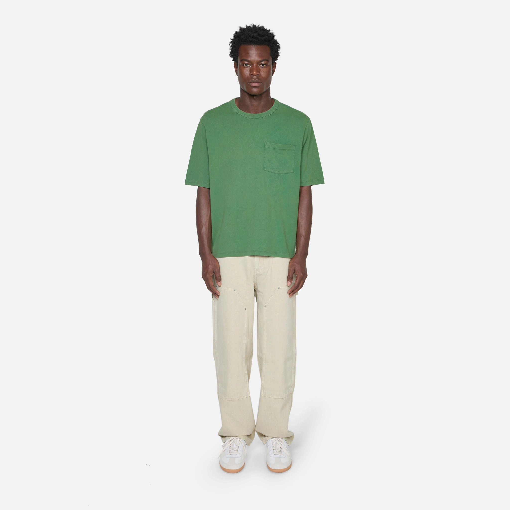 Garment Dye T-Shirt Green