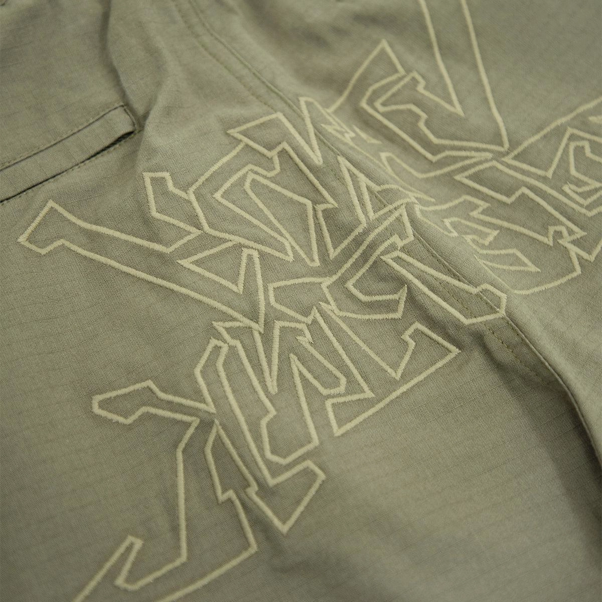 Graffiti Rip Stop Double Knee Pants 'Khaki'