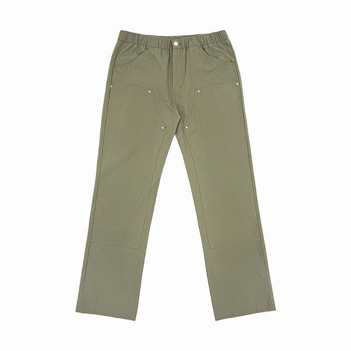Graffiti Rip Stop Double Knee Pants 'Khaki'