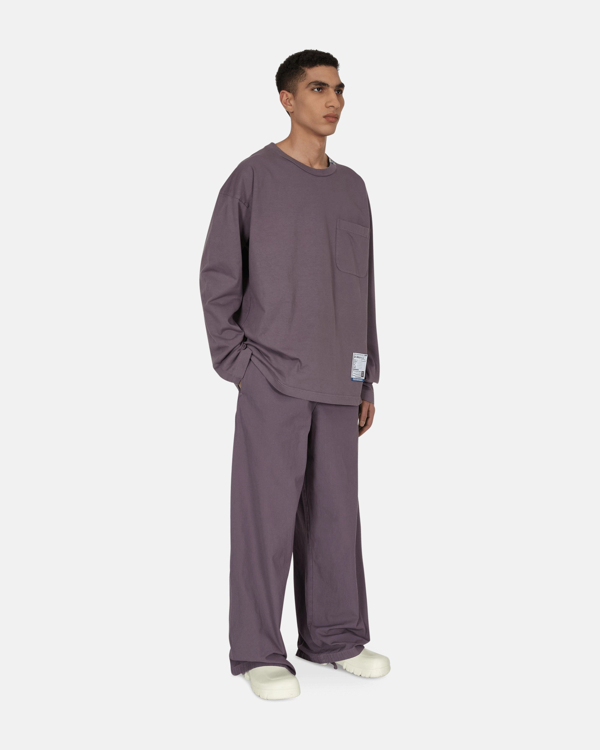 Heavy Weight Longsleeve T-Shirt Purple