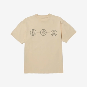 HUF | DIAGRAM DRAWING #1 T-SHIRT  { WHEAT