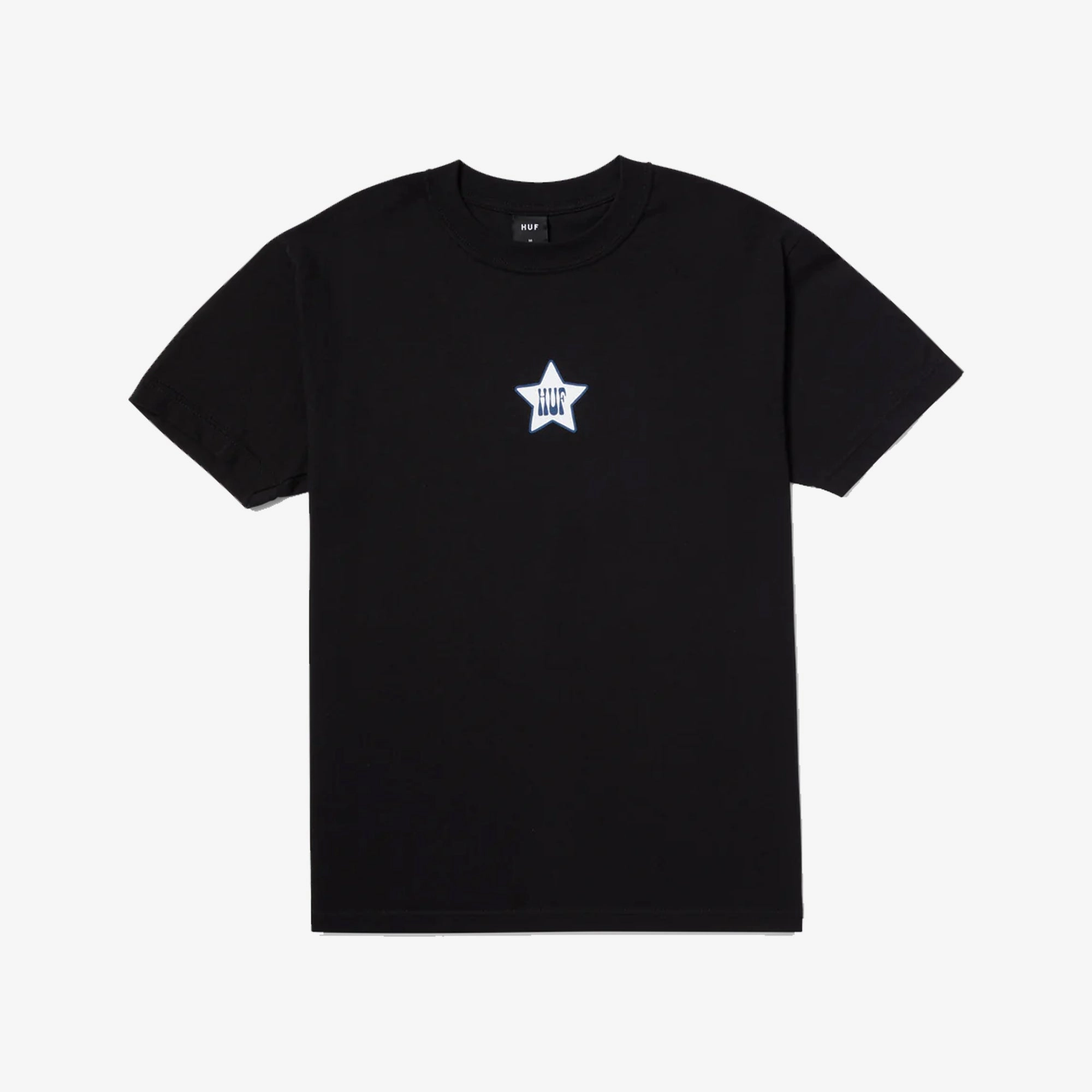 HUF | H STARDUST T-SHIRT  { BLACK