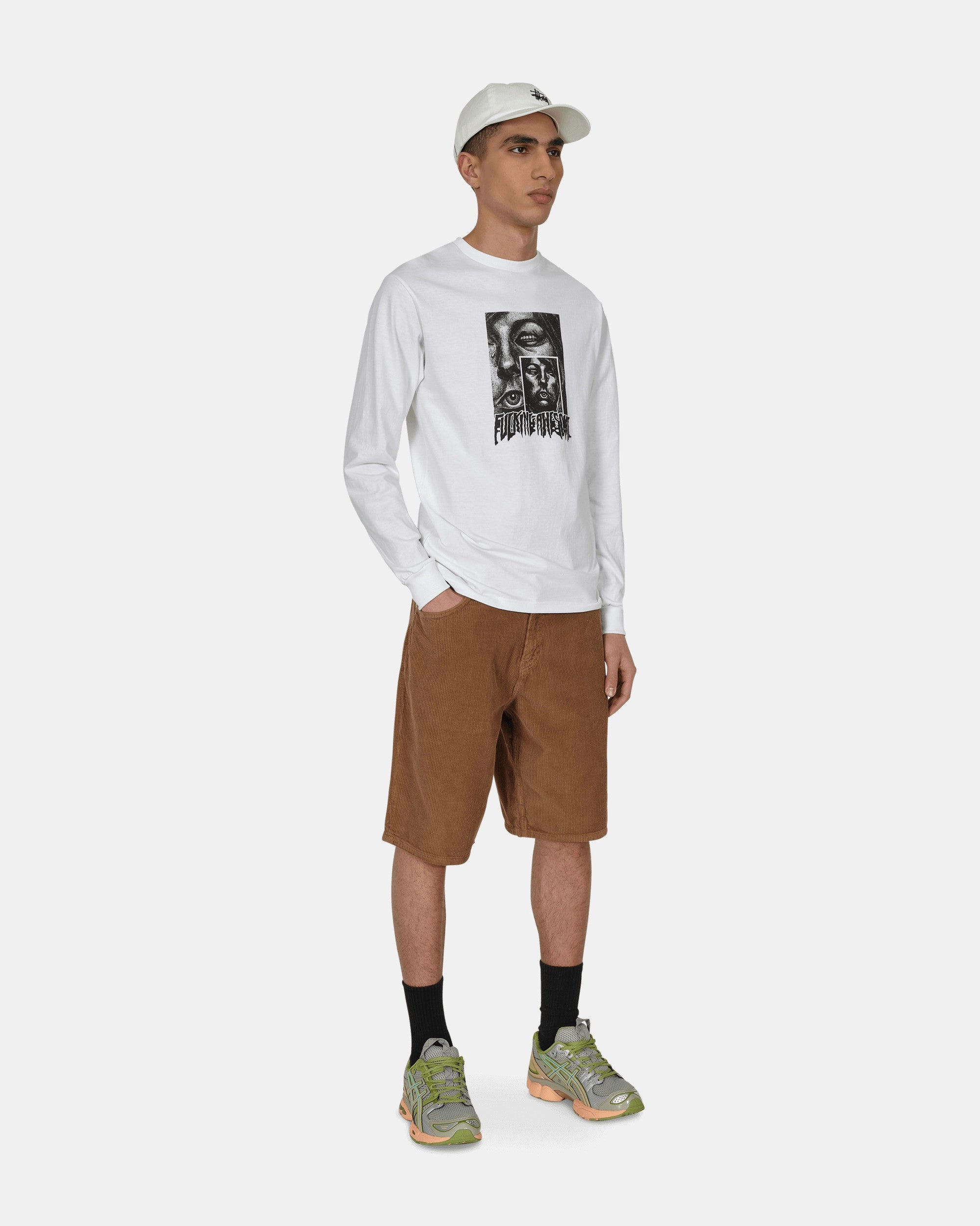 Idolize Longsleeve T-Shirt White