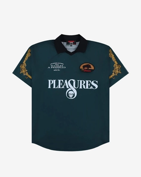 IUTER x PLEASURES Carlo Soccer Jersey Dark Green