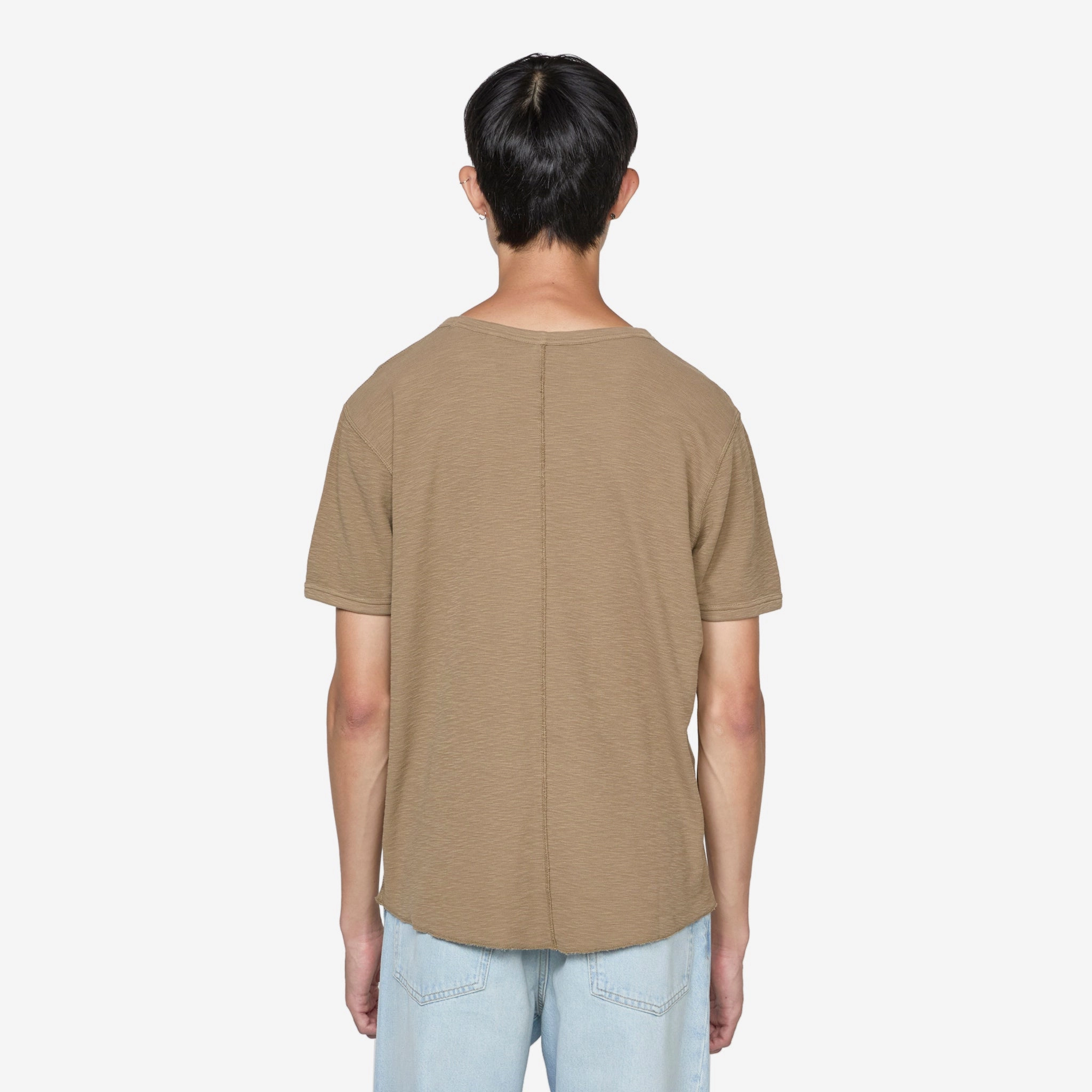 Jagger Waffle T-Shirt Khaki