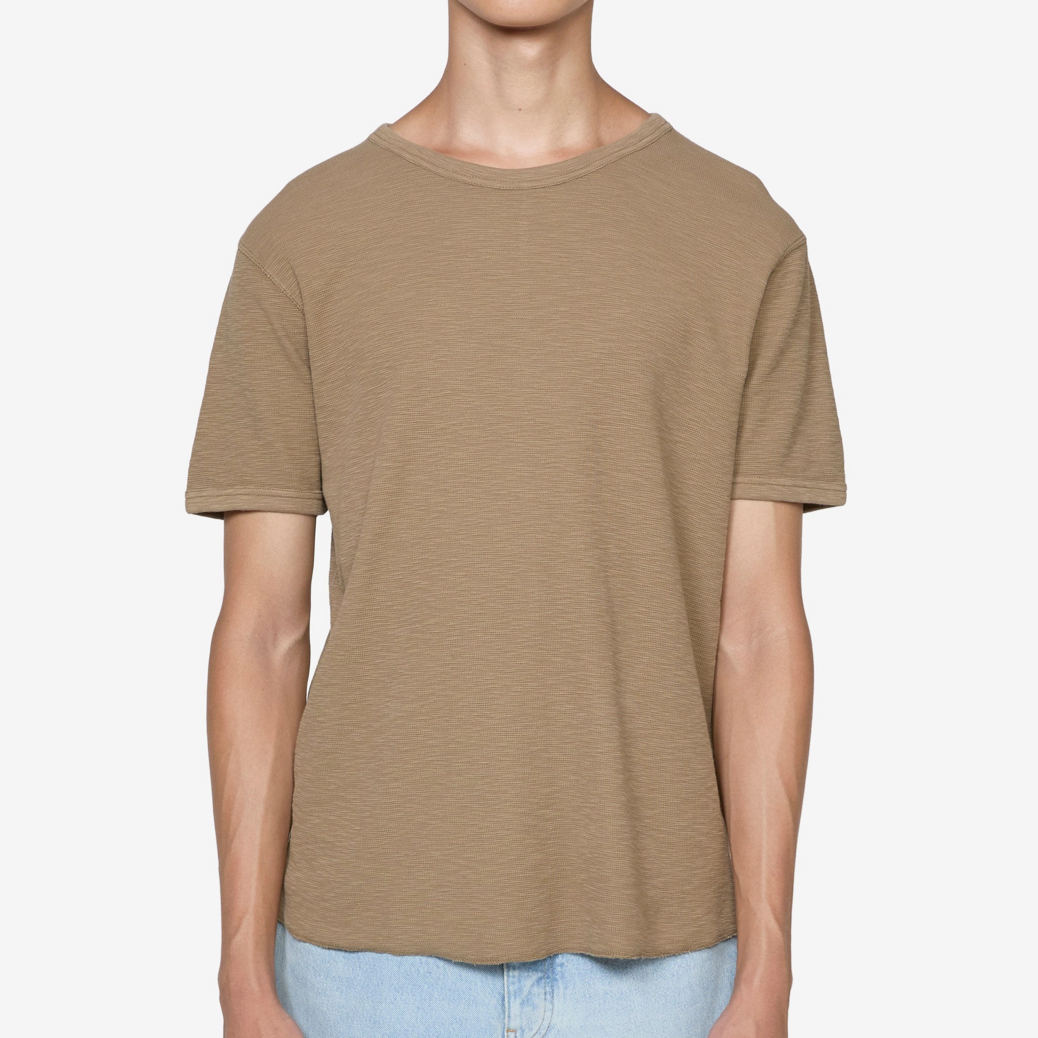 Jagger Waffle T-Shirt Khaki