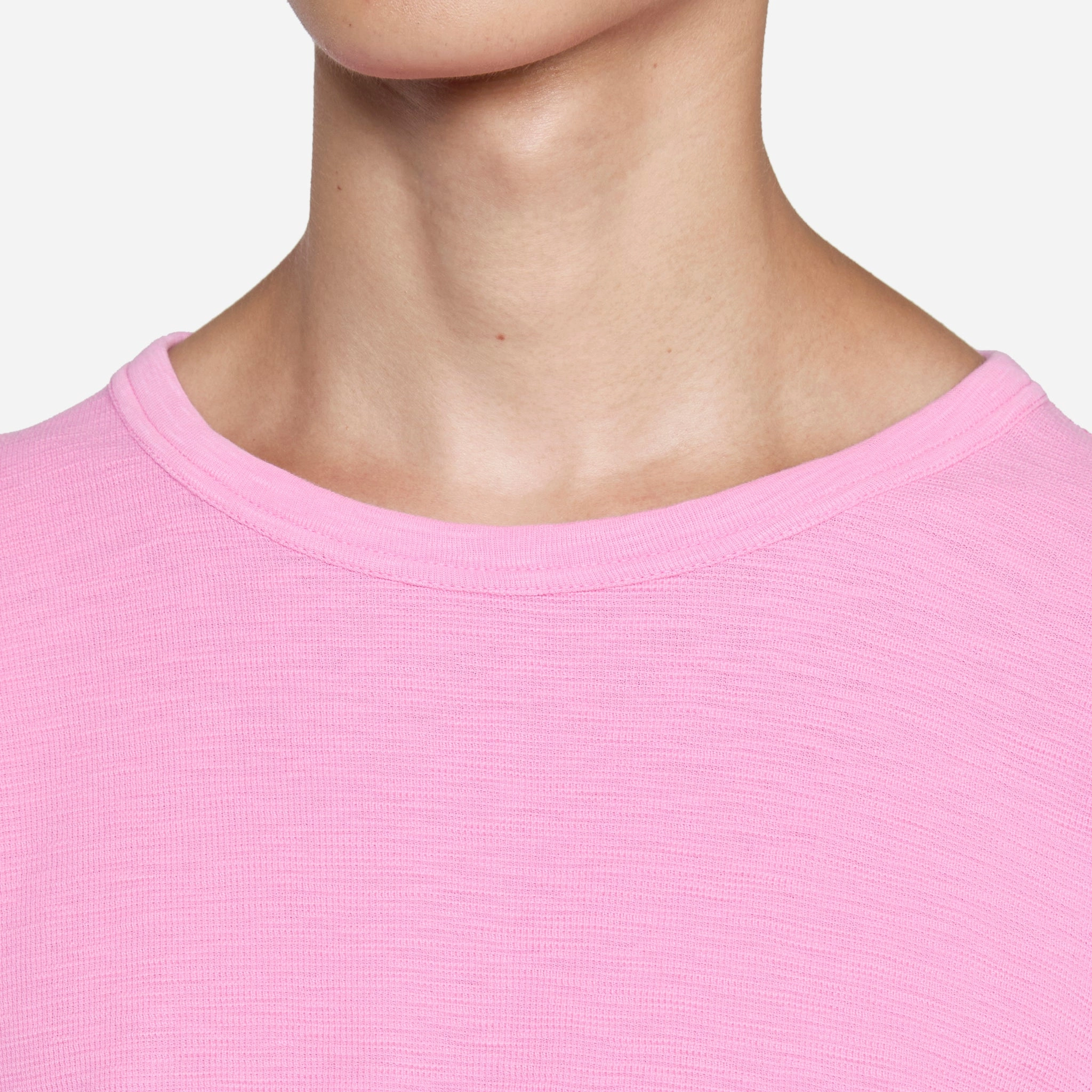 Jagger Waffle T-Shirt Pink