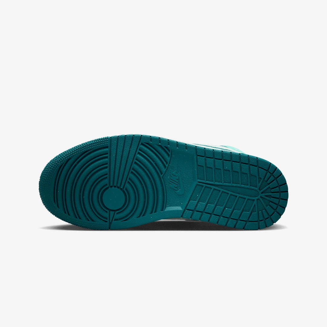 Jordan | AIR JORDAN 1 MID SE  { BLEACHED TURQ/SKY J TEAL-BARELY GREEN