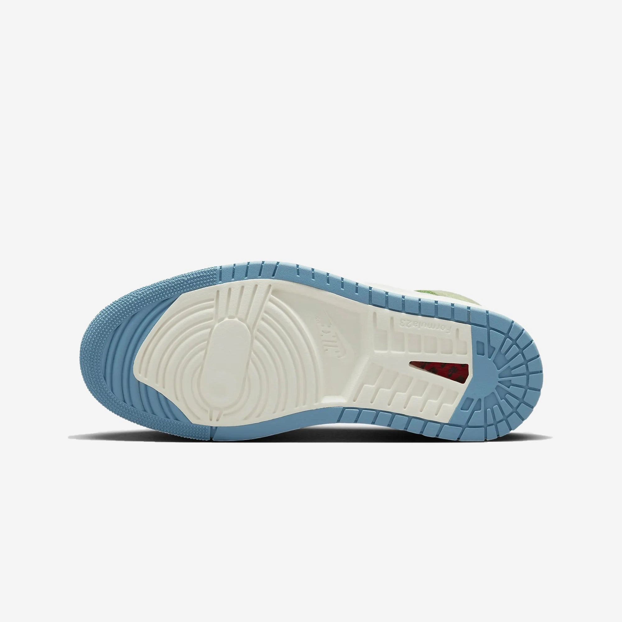 Jordan | AIR JORDAN 1 ZOOM CMFT 2  { CERULEAN/GREEN STRIKE-OIL GREEN-PHANTOM