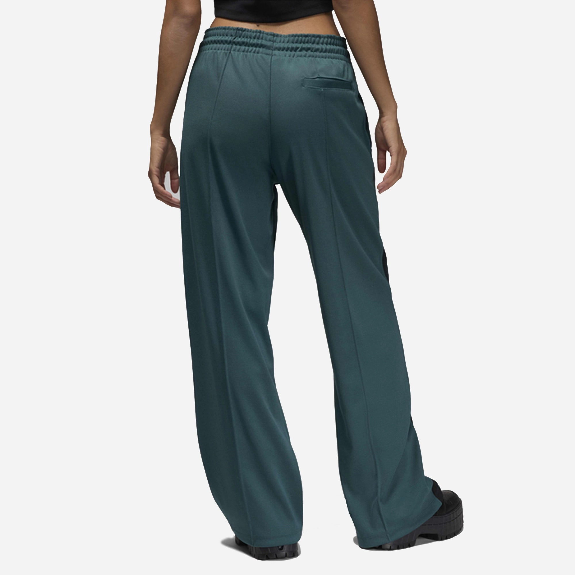 JORDAN | KNIT TRACK PANTS { OXIDIZED GREEN/BLACK/WHITE