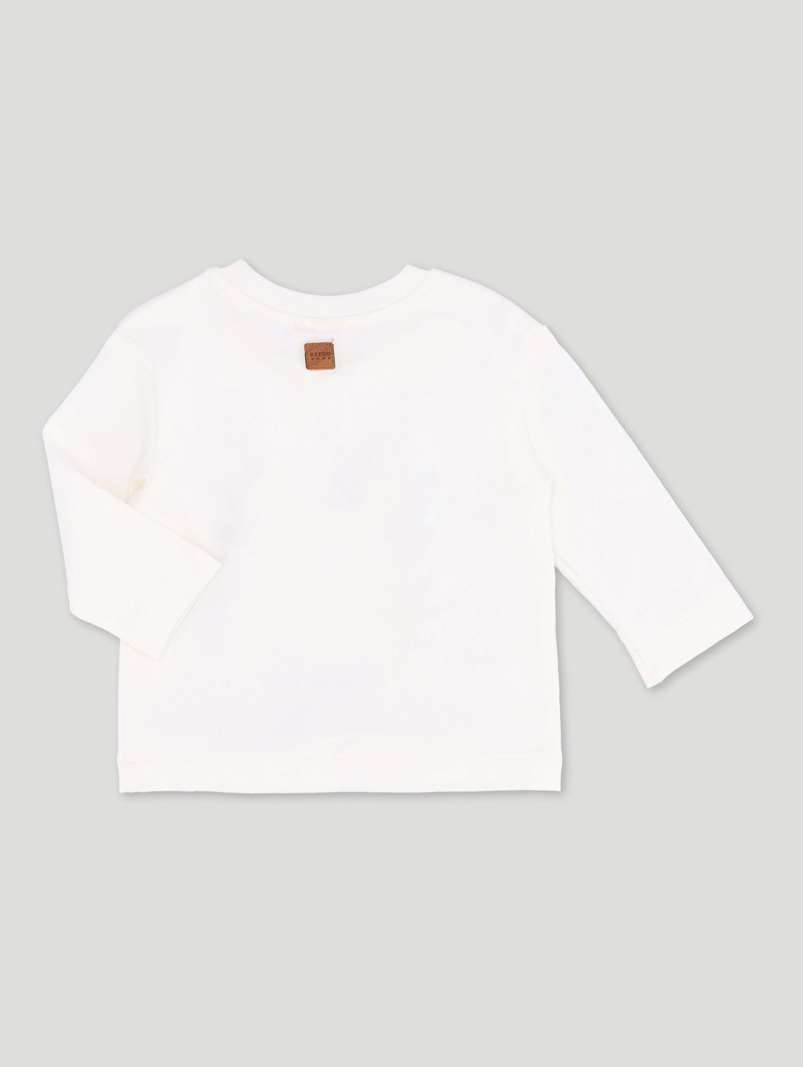 Keedo Baby Boys Peepout Printed Long Sleeve Tee
