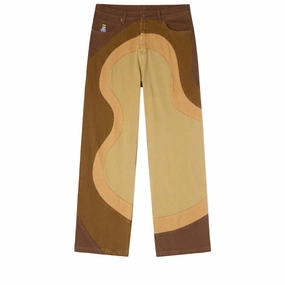 KidSuper Wavy Pants - Brown