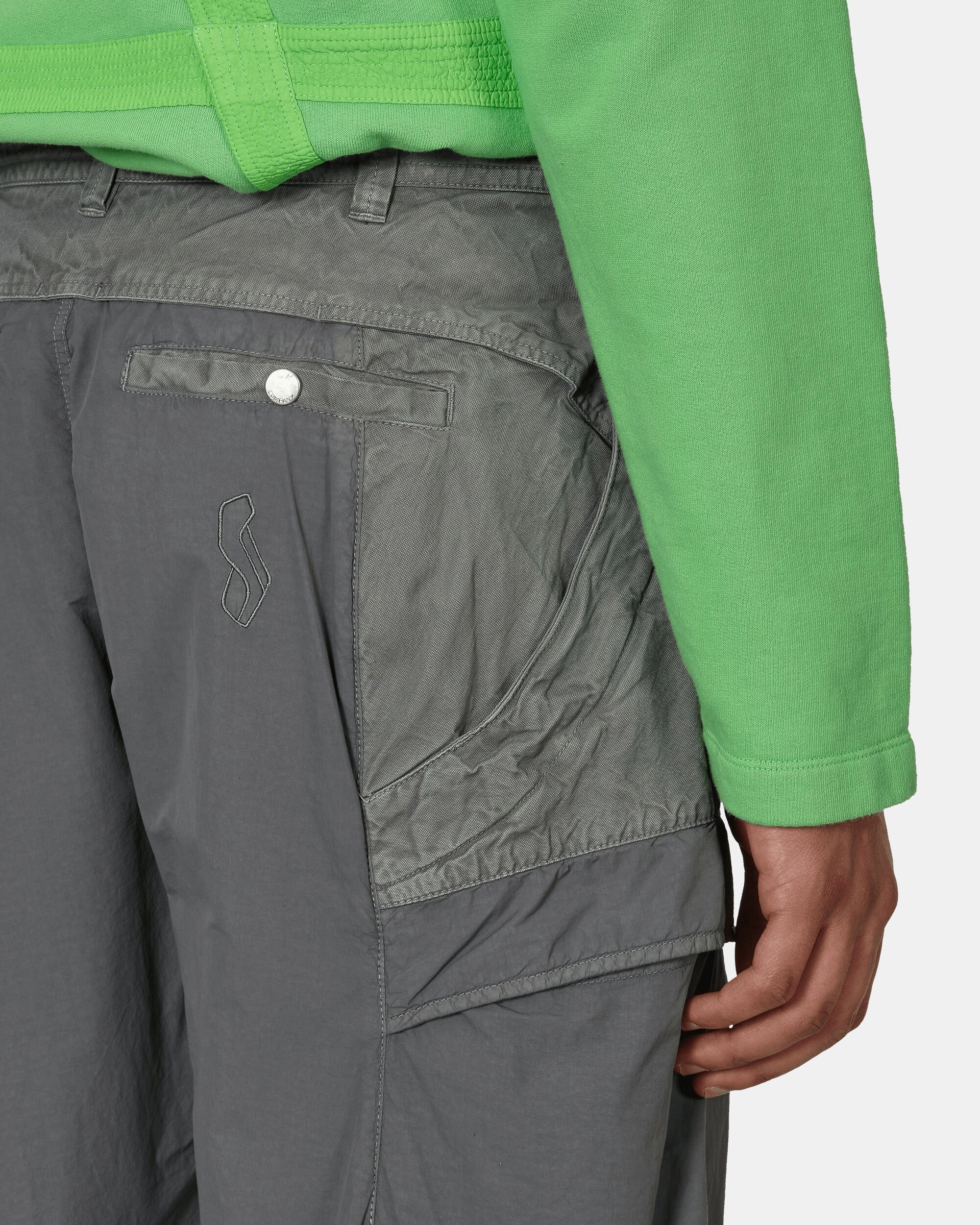 Kiko Kostadinov Cargo Pants Steel Grey