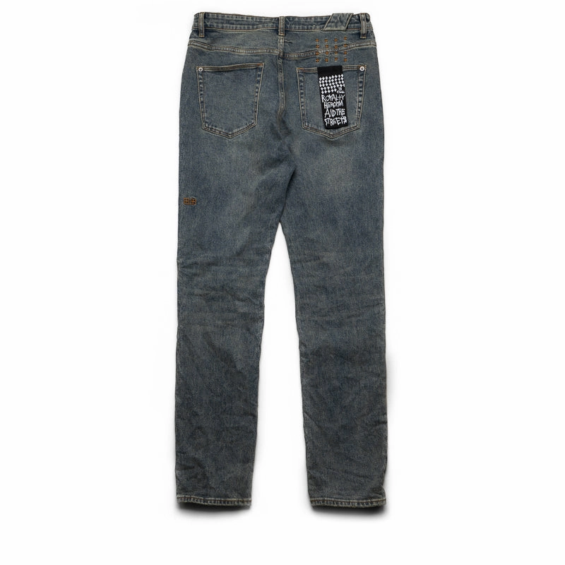 Ksubi Chitch Stage Dive Caged Denim Pant - Indigo