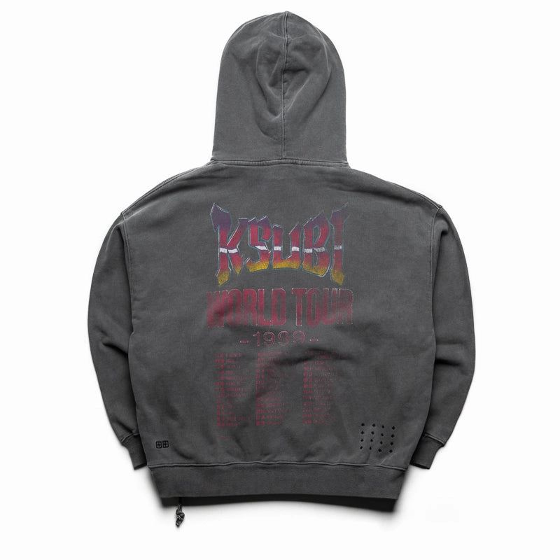 Ksubi Global Ekcess Hoodie - Black Fade