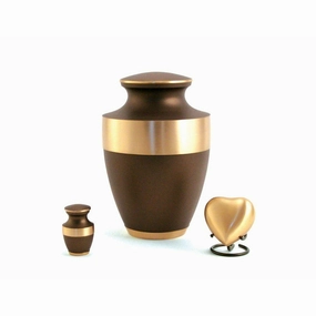 Lineas Rustic Bronze, Cremation Urn