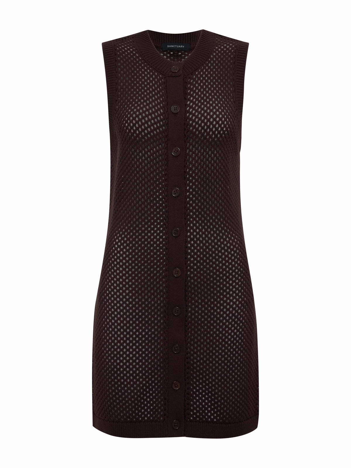 Long Openwork Vest Mesa