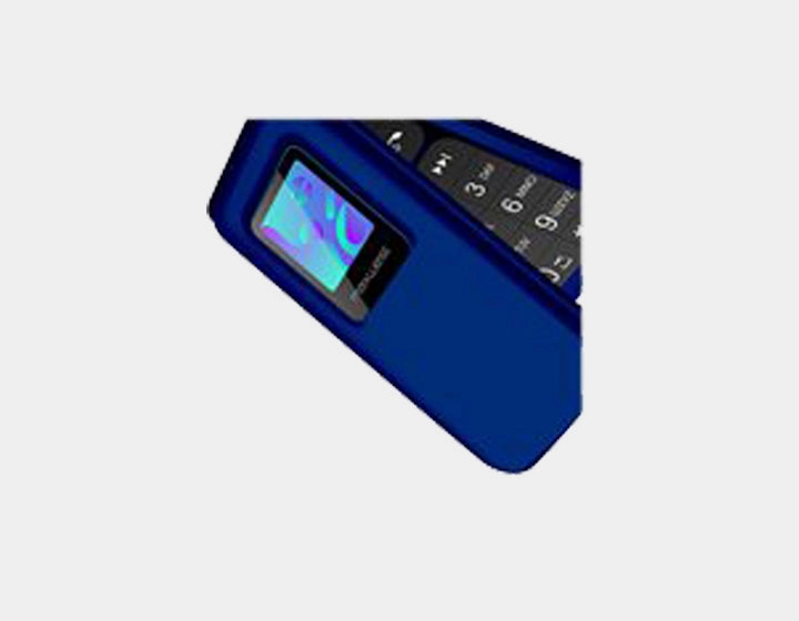 Maxwest Neo Flip Phone 4G LTE Volte 4G Dual Nano Sim GSM Unlocked Blue