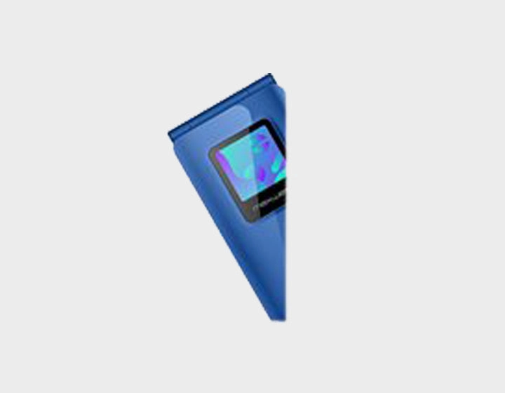 Maxwest Neo Flip Phone 4G LTE Volte 4G Dual Nano Sim GSM Unlocked Blue