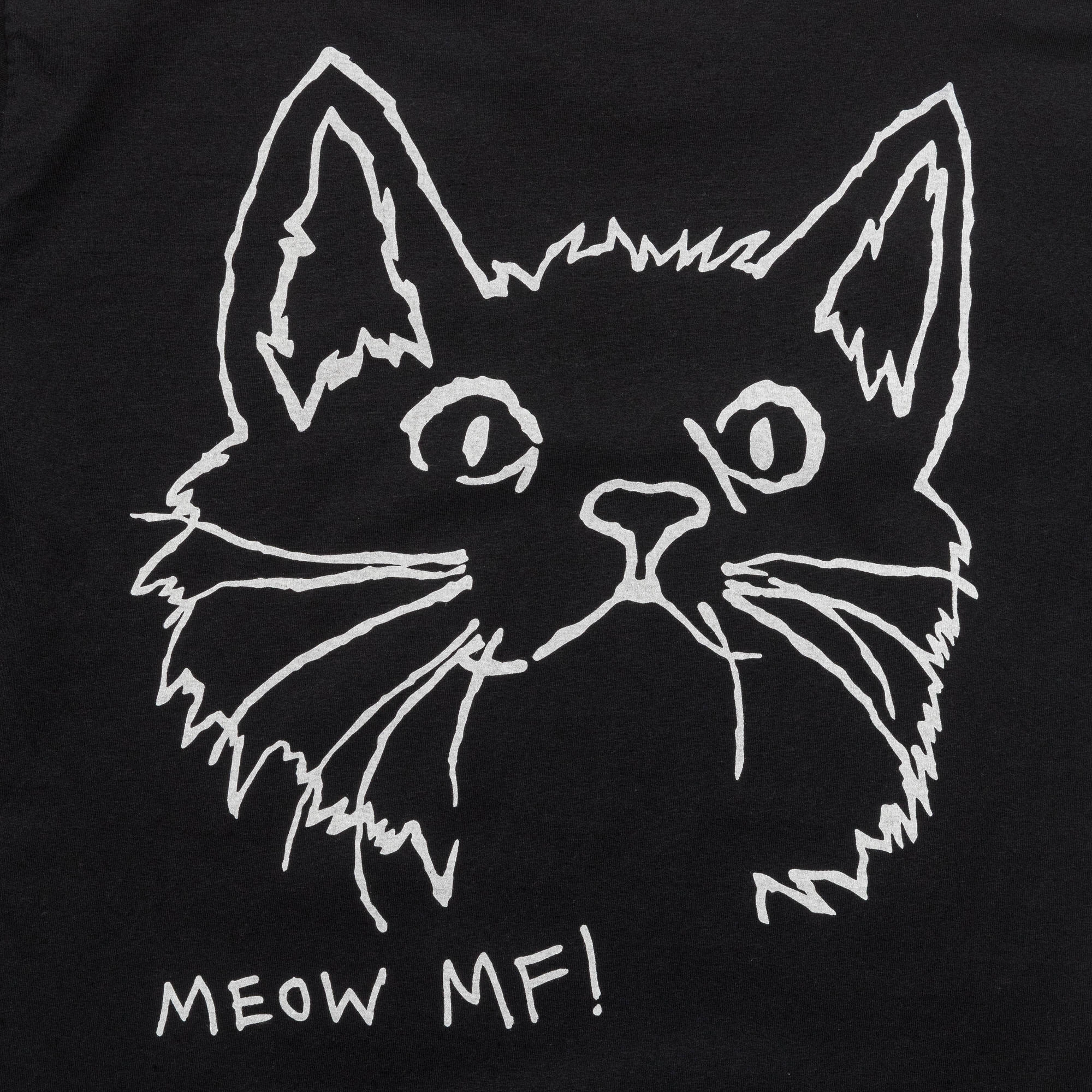 Meow T-Shirt - Black