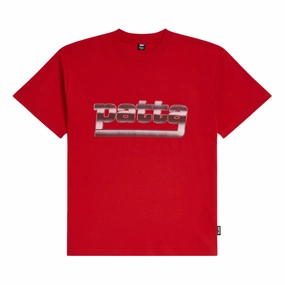 Metal Tee 'Haute Red'