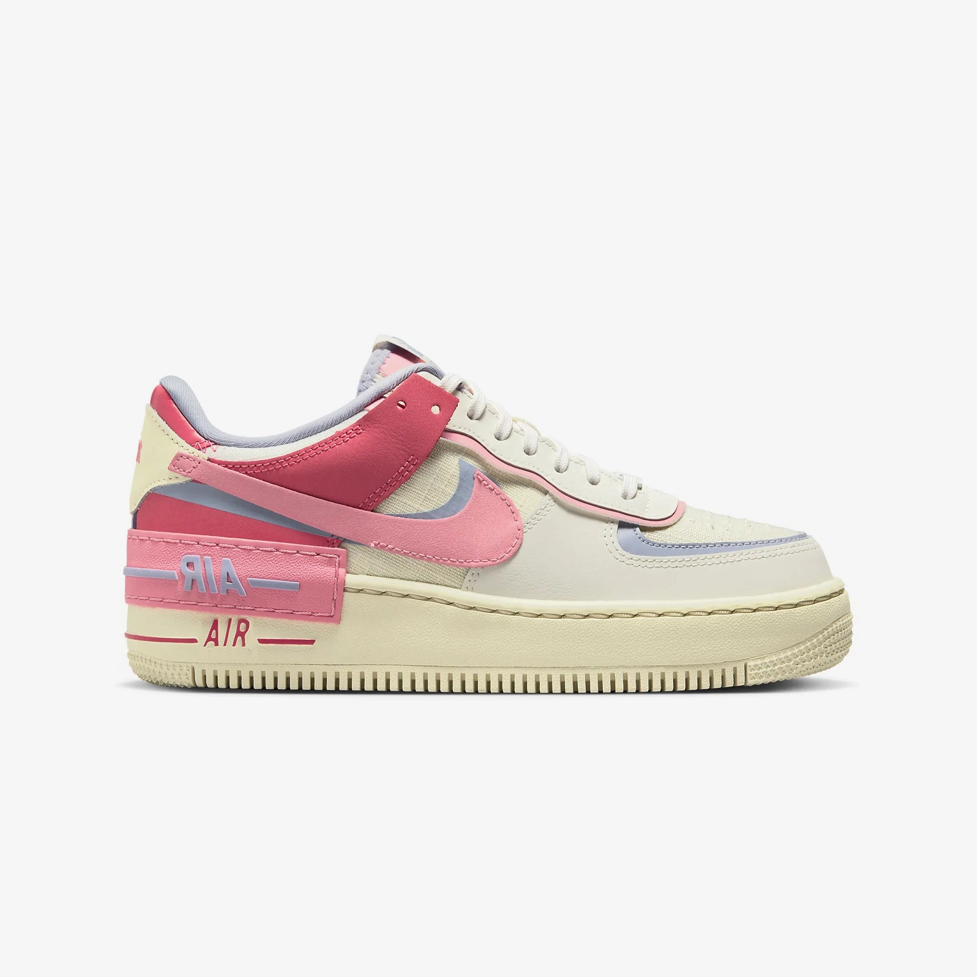 Nike | AIR FORCE 1 SHADOW  { INDIGO HAZE/CORAL CHALK