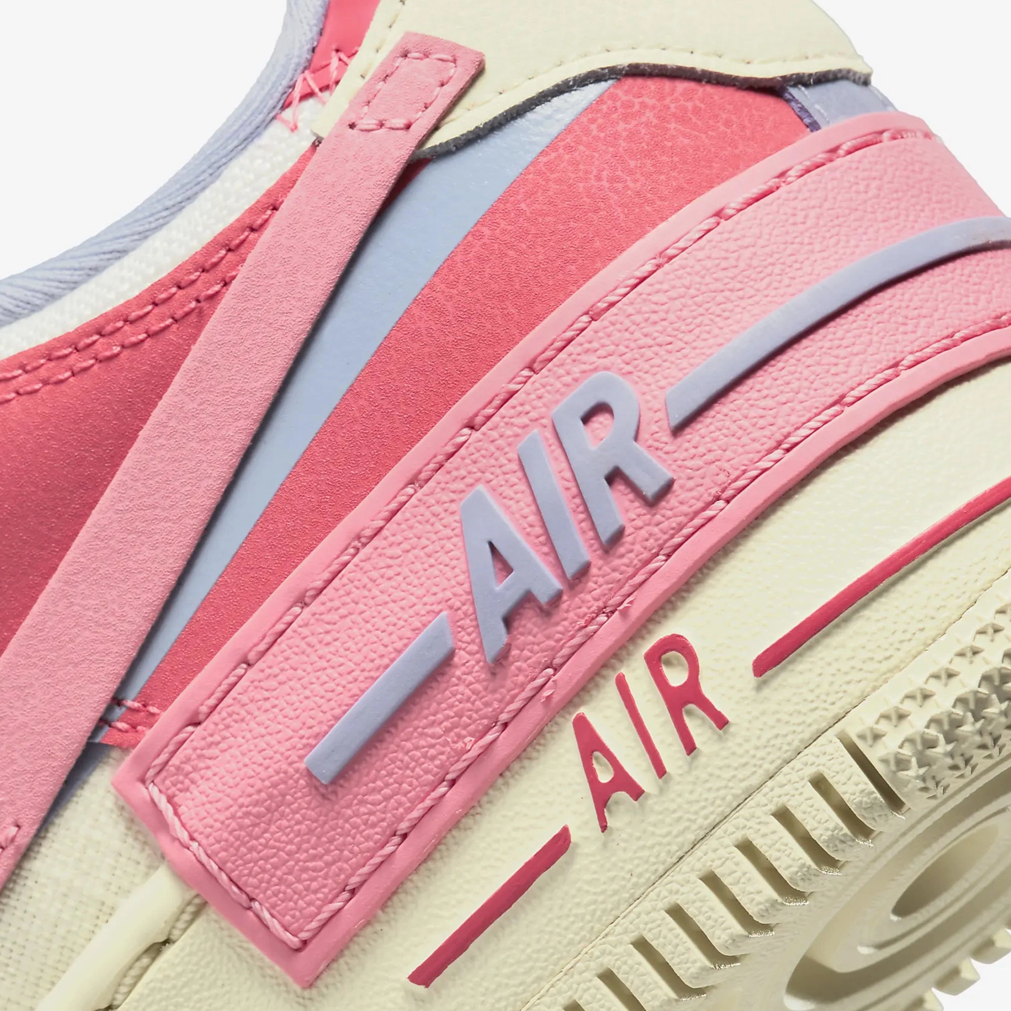 Nike | AIR FORCE 1 SHADOW  { INDIGO HAZE/CORAL CHALK