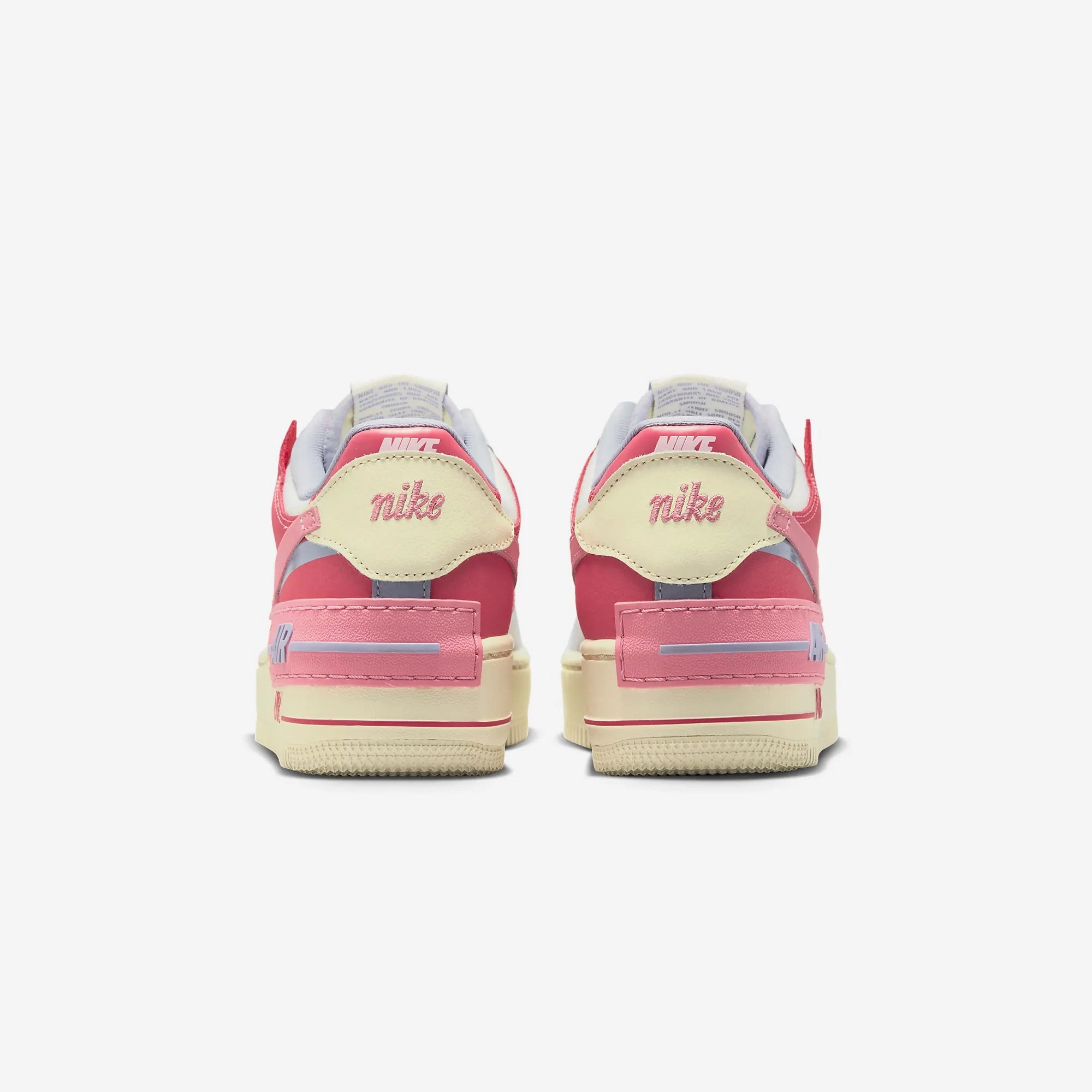 Nike | AIR FORCE 1 SHADOW  { INDIGO HAZE/CORAL CHALK